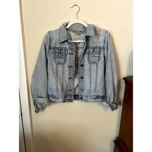 Old Navy Cropped Jean Jacket, size XS